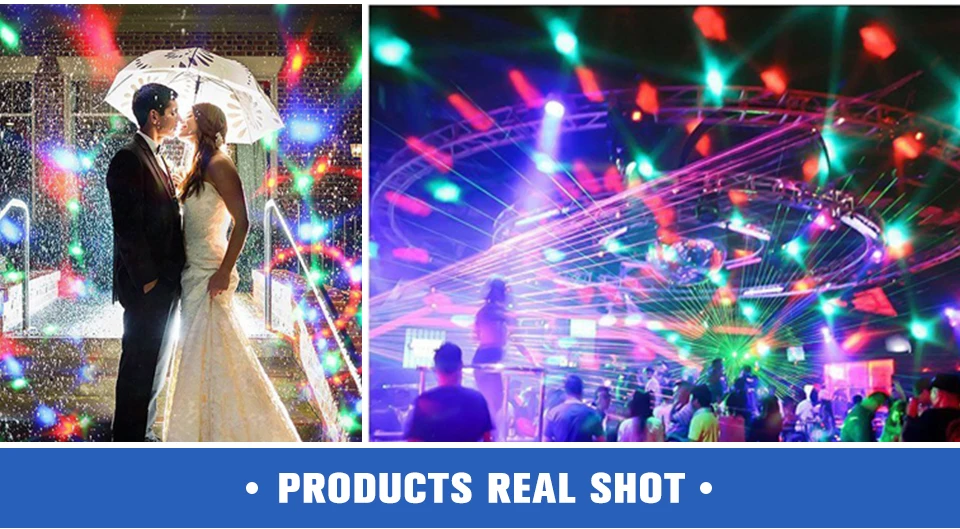 Mini RGB 3W Crystal Magic Ball Led Stage Lamp DJ KTV Disco Laser Light Party Lights Sound IR Remote Control Christmas Projector (8)