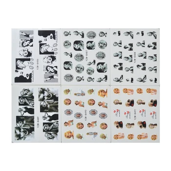 YWK 68 Sheets Mixed Flower Butterfly etc Designs DIY Nail Art Water Transfer Printing Stickers Decals For Nials Manicure Salon
YWK 68 Sheets Mixed Flower Butterfly etc Designs DIY Nail Art Water Transfer Printing Stickers Decals For Nials Manicure Salon