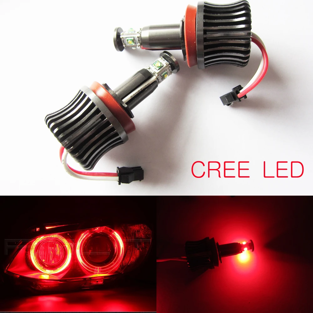 2X 20W 40W H8 LED Angel Eye Red Halo Ring Bulb Marker For BMW E60 E61 E87 E89 E90 E91 E92 E93 E70 X5 X6 Red
2X 20W 40W H8 LED Angel Eye Red Halo Ring Bulb Marker For BMW E60 E61 E87 E89 E90 E91 E92 E93 E70 X5 X6 Red