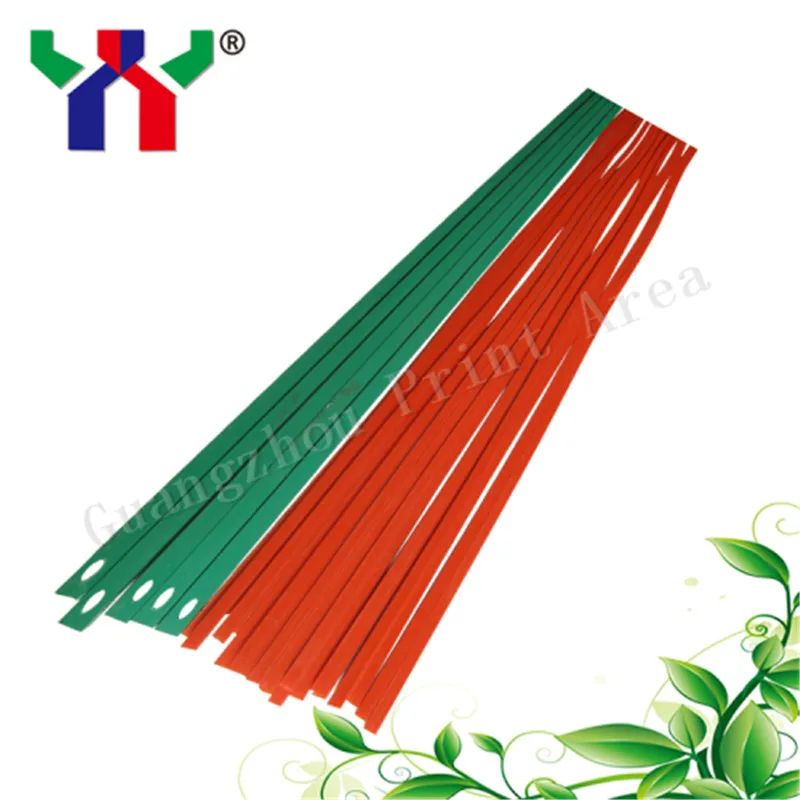 PVC material cutting sticks for polar paper cutting machine red and green , 4.5*10*1380,25 pcs/lot
PVC material cutting sticks for polar paper cutting machine red and green , 4.5*10*1380,25 pcs/lot