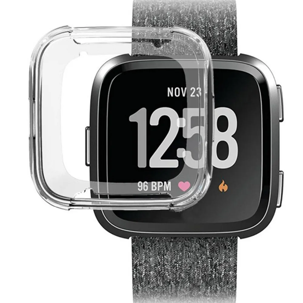 Gosear TPU Watch Protective Cover Case Shell Casing Frame Protector Smart Watch Accessories For Fitbit Fit Bit Versa Smartwatch
Gosear TPU Watch Protective Cover Case Shell Casing Frame Protector Smart Watch Accessories For Fitbit Fit Bit Versa Smartwatch