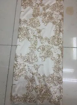 Gold color L2345 latest Glued Glitter African lace fabrics 2016 high quality French net sequins embroidery lace tulle fabric
Gold color L2345 latest Glued Glitter African lace fabrics 2016 high quality French net sequins embroidery lace tulle fabric