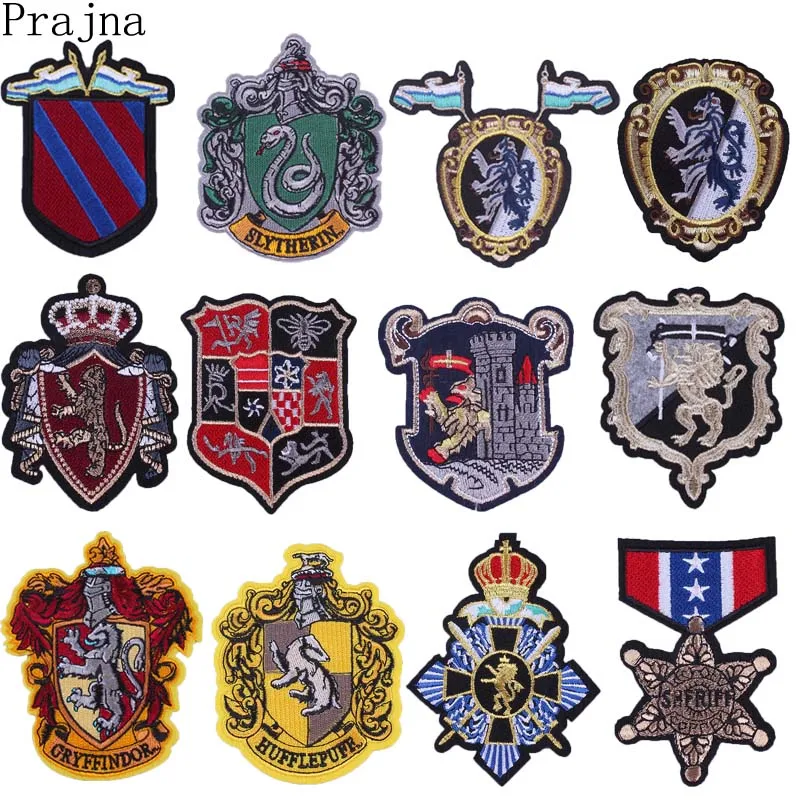 Prajna Harry Potter House Patch Gryffindor Crest Logo Embroidered Patches Morale Tactical Military Badge Patches Cap Bag Badges
Prajna Harry Potter House Patch Gryffindor Crest Logo Embroidered Patches Morale Tactical Military Badge Patches Cap Bag Badges