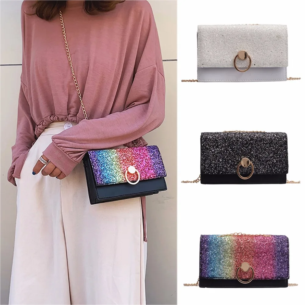 Small sequins party bag female 2019 new wave Korean version of the wild shoulder chain shoulder bag with the same paragraph
Small sequins party bag female 2019 new wave Korean version of the wild shoulder chain shoulder bag with the same paragraph