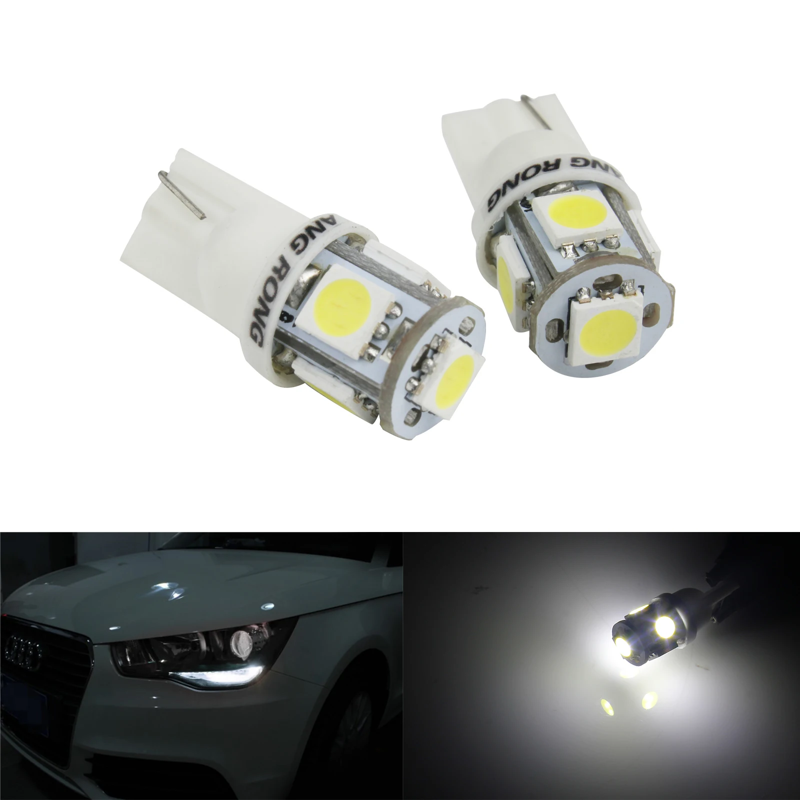 ANGRONG 10X W5W 194 T10 5 SMD 5050 светодиодсветодиодный лампы с клиновидным цоколем, белые светильник пы 12 В DRL, босветильник, номерной знак, лампа для багажа
ANGRONG 10X W5W 194 T10 5 SMD 5050 светодиодсветодиодный лампы с клиновидным цоколем, белые светильник пы 12 В DRL, босветильник, номерной знак, лампа для багажа