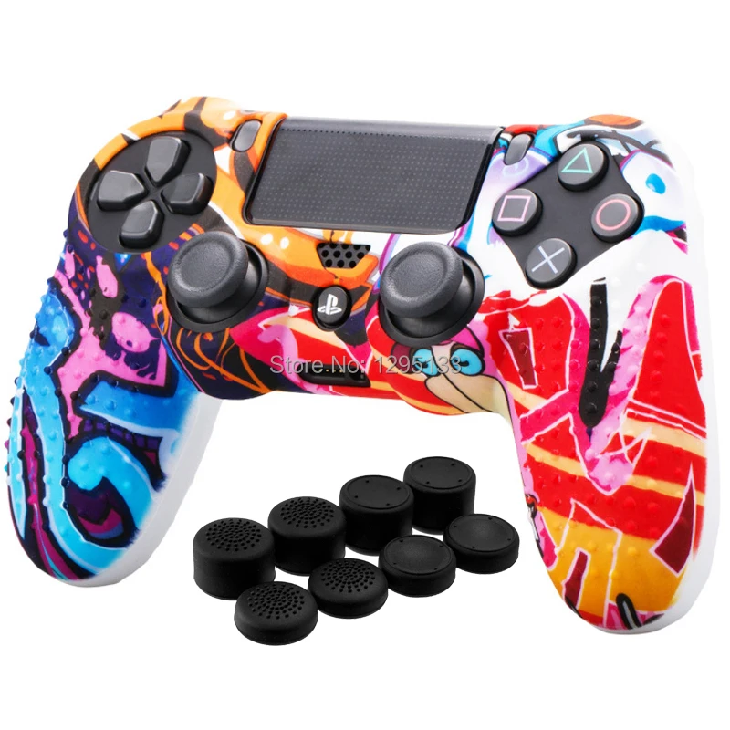 PS4 Pro Accessories for Playstation 4 Slim Pro Controller Dualshock 4 Studded Skin Case and Silicone Grips
PS4 Pro Accessories for Playstation 4 Slim Pro Controller Dualshock 4 Studded Skin Case and Silicone Grips