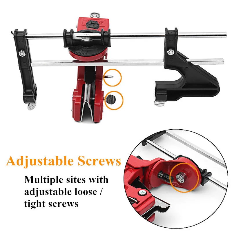 Universal Pro Lawn Mower Chainsaw Chain File & Guide Sharpener Grinding Guide For Garden Chain Saw Sharpener Garden Tools
Universal Pro Lawn Mower Chainsaw Chain File & Guide Sharpener Grinding Guide For Garden Chain Saw Sharpener Garden Tools
