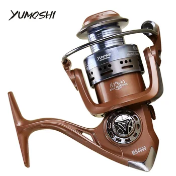 yumoshi wheels Gapless fishing wheel full metal rocker casting spinning fishing reel 5.5:1 12BB+1 Sea Rock lure type fishing
yumoshi wheels Gapless fishing wheel full metal rocker casting spinning fishing reel 5.5:1 12BB+1 Sea Rock lure type fishing