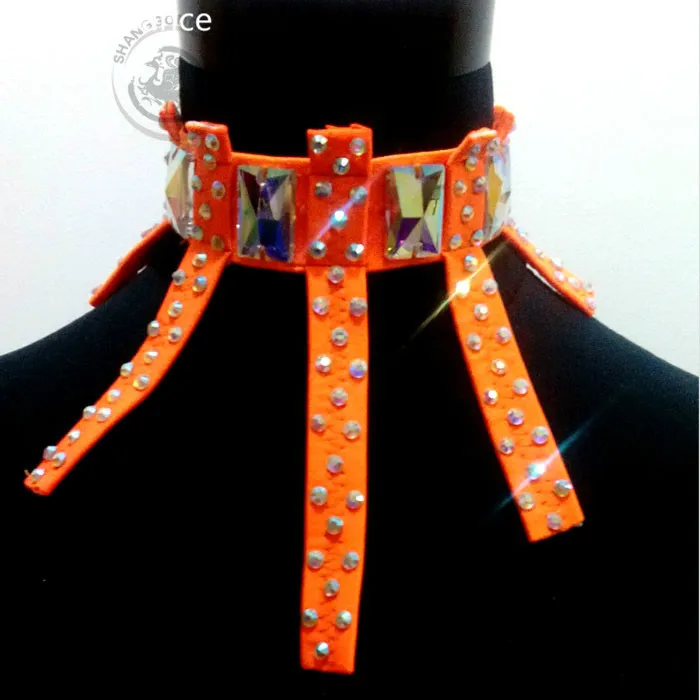 New style latin dance accessories Gems tassel latin dance necklace for women latin dance necklaces P1
New style latin dance accessories Gems tassel latin dance necklace for women latin dance necklaces P1