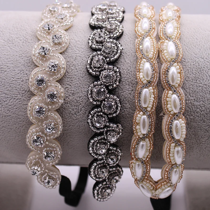 Wedding Bridal Vintage Rhinestone Braided Headband Pearl flower Elastic Hair Band For Women & Girls Hair Accessories
Wedding Bridal Vintage Rhinestone Braided Headband Pearl flower Elastic Hair Band For Women & Girls Hair Accessories