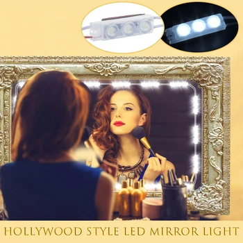 DIY Vanity LED Mirror Light with Touch Dimmer and 12V Power Supply Makeup Mirror LED Light for Dressing Table Desk Lamp
DIY Vanity LED Mirror Light with Touch Dimmer and 12V Power Supply Makeup Mirror LED Light for Dressing Table Desk Lamp