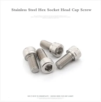1000pcs/lot DIN912 M1.4 * 12 Stainless Steel A2 Hex Socket Head Cap Screw 
1000pcs/lot DIN912 M1.4 * 12 Stainless Steel A2 Hex Socket Head Cap Screw