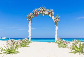 Vinyl sea beach flowers background wedding holiday computer print photography backdrops for photo studio
Vinyl sea beach flowers background wedding holiday computer print photography backdrops for photo studio