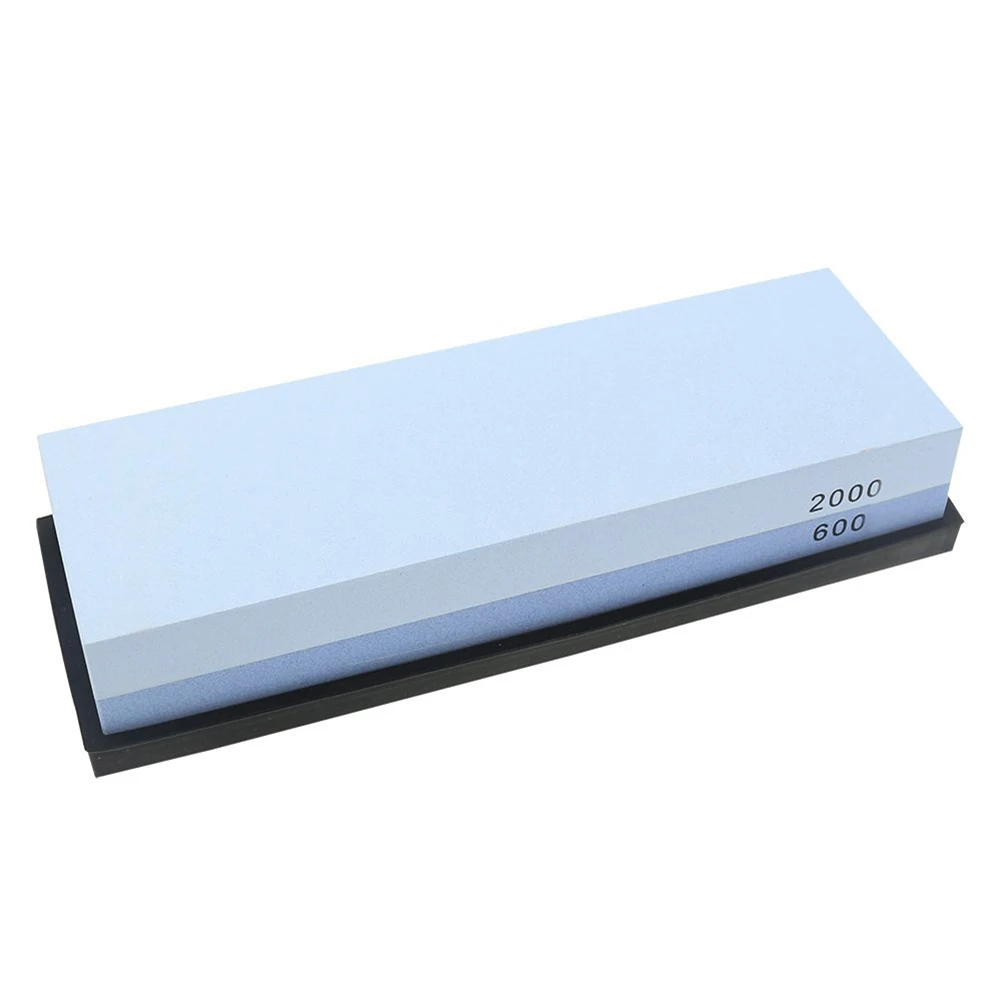 Hot sale 600/2000 Grit Combination Corundum Whetstone Knife Sharpening Stone 2-sided Sharpener with Non-slip Silicone Base
Hot sale 600/2000 Grit Combination Corundum Whetstone Knife Sharpening Stone 2-sided Sharpener with Non-slip Silicone Base