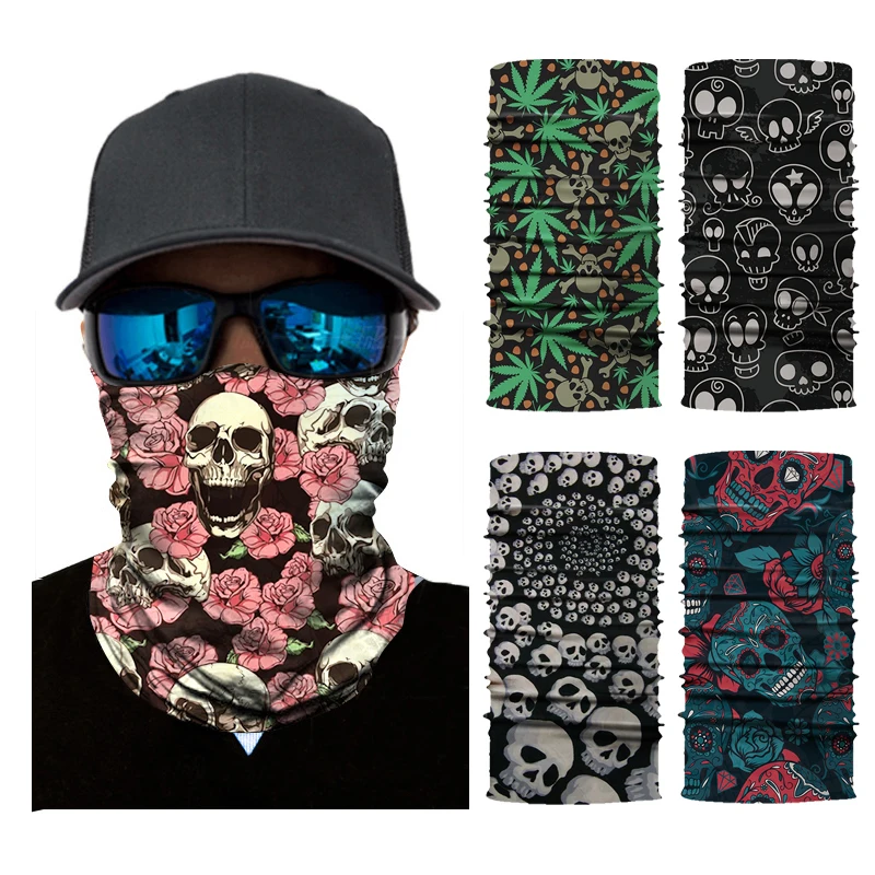 Outdoor Camouflage Skull Face Mask Breathable Seamless Tube Dust-proof Windproof UV Protection Motorcycle Bicycle ATV Face Mask
Outdoor Camouflage Skull Face Mask Breathable Seamless Tube Dust-proof Windproof UV Protection Motorcycle Bicycle ATV Face Mask