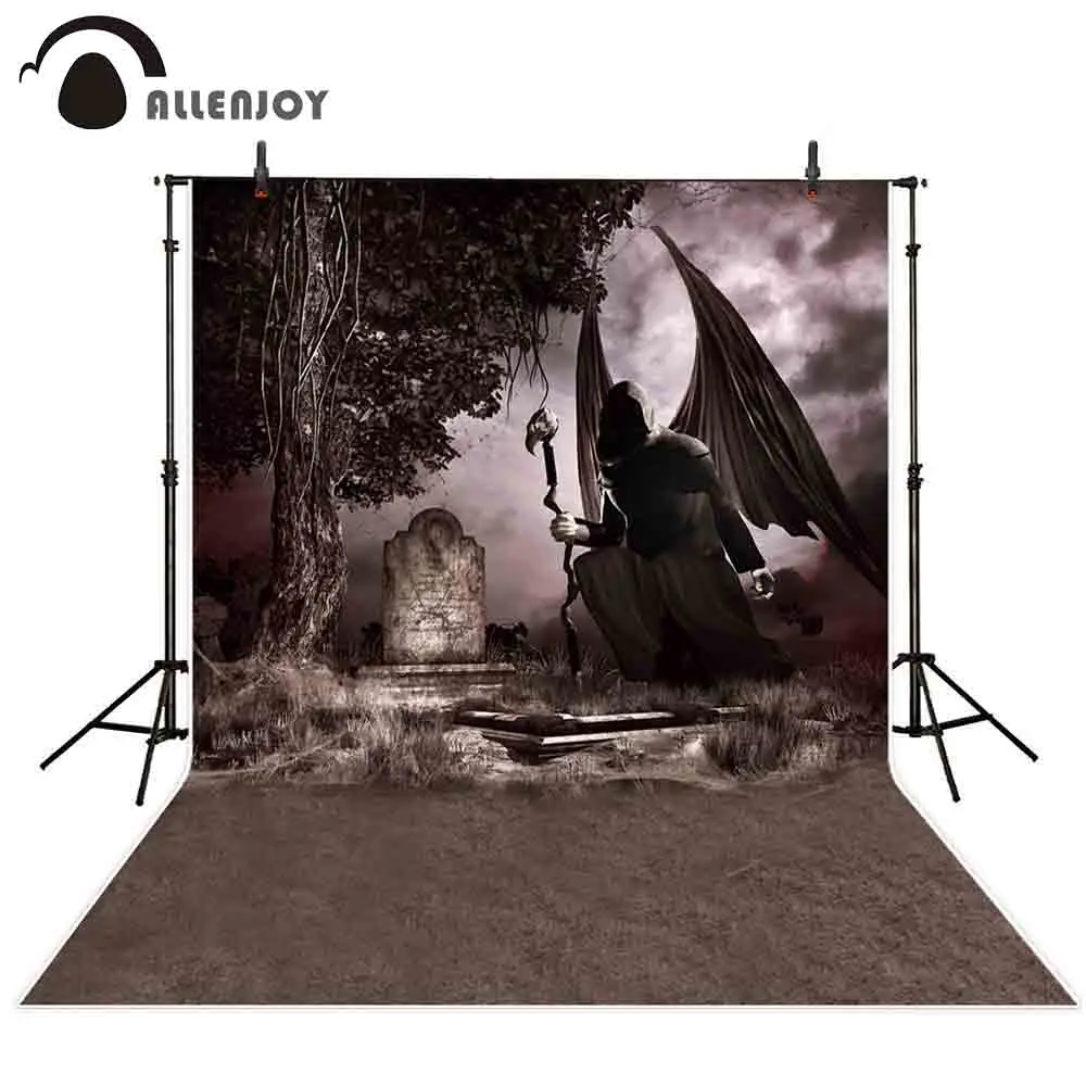 Allenjoy backdrop for photographic studio ancient magic tree mysterious grim reaper dark clouds Halloween background photocall
Allenjoy backdrop for photographic studio ancient magic tree mysterious grim reaper dark clouds Halloween background photocall