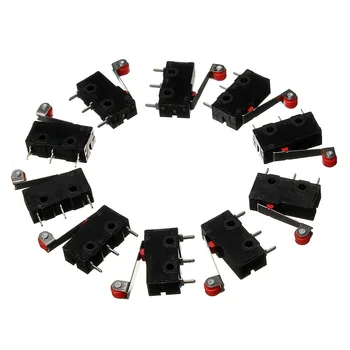 10 x Roller Lever Arm PCB Terminals Micro Limit Normal Close/Open Switch KW12-3 Switches 5A
10 x Roller Lever Arm PCB Terminals Micro Limit Normal Close/Open Switch KW12-3 Switches 5A