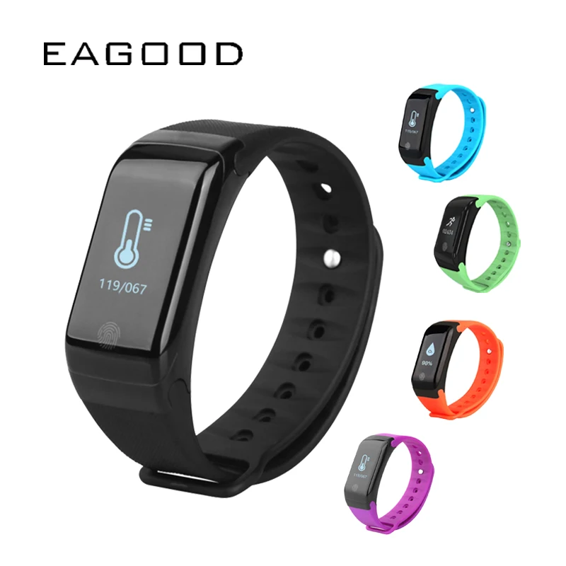 EAGOOD 2019 New Smart Wristband Heart Rate Monitor Blood Pressure Fitness Tracker Smartwatch Men Women Sport Watch IOS Android
EAGOOD 2019 New Smart Wristband Heart Rate Monitor Blood Pressure Fitness Tracker Smartwatch Men Women Sport Watch IOS Android