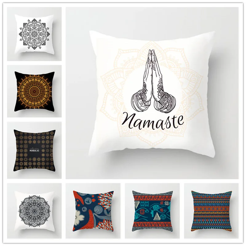 Houspace Polyester Peach Skin Namaste & Collection Mandalas For Home Pillow Cover Decor Gift Chair Seat Pillow Case
Houspace Polyester Peach Skin Namaste & Collection Mandalas For Home Pillow Cover Decor Gift Chair Seat Pillow Case