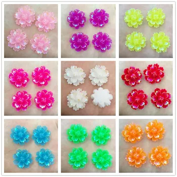 NEW 6PCS 25mm AB Resin Candy Color Flower Stone Flatback Wedding Buttons Crafts K13
NEW 6PCS 25mm AB Resin Candy Color Flower Stone Flatback Wedding Buttons Crafts K13