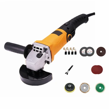 220v multifunctional electric angle grinder 6 level speed adjustment long handle grinding combo 2 cutting polishing sanding wax 
220v multifunctional electric angle grinder 6 level speed adjustment long handle grinding combo 2 cutting polishing sanding wax