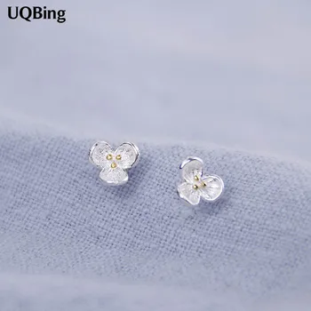 Free Shipping Fashion Sterling 925 Silver Stud Earrings Three Leaf Clover Stud Earrings Jewelry Pendientes Brincos
Free Shipping Fashion Sterling 925 Silver Stud Earrings Three Leaf Clover Stud Earrings Jewelry Pendientes Brincos
