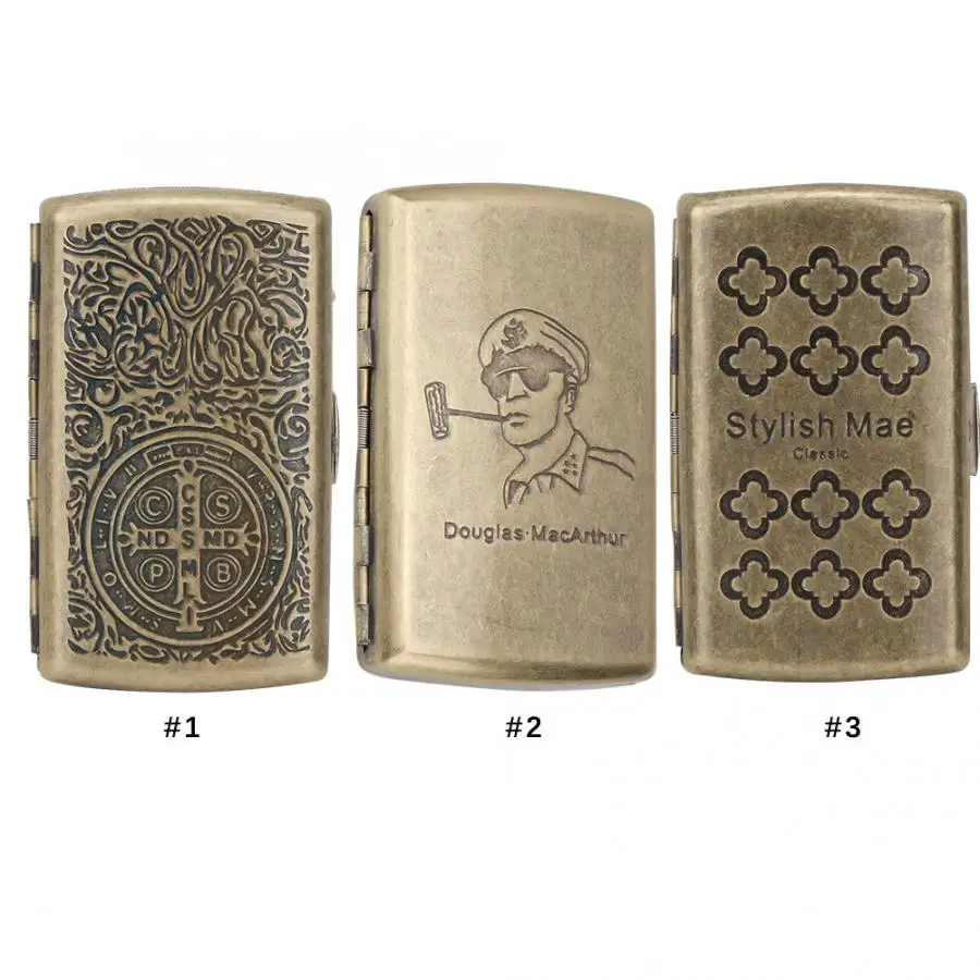 Vintage Pocket Metal Smoke Moistureproof Case Airproof Cigarette Cigar Storage Holder Box
Vintage Pocket Metal Smoke Moistureproof Case Airproof Cigarette Cigar Storage Holder Box