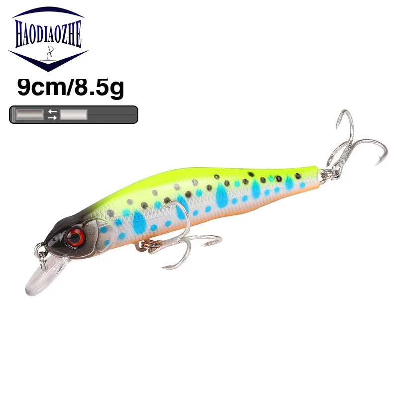 Minnow Fishing Lure 9cm 8.5g Laser Topwater Hard Bait Artificial Plastic Bait Fishing Tackle Japan Crankbait Carp Pesca Wobblers
Minnow Fishing Lure 9cm 8.5g Laser Topwater Hard Bait Artificial Plastic Bait Fishing Tackle Japan Crankbait Carp Pesca Wobblers