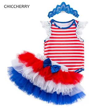 Red Stripes Bodysuit Lace Tutu Skirts Headband Baby Girl Summer Clothes Sets Infant Clothing 4th Of July Outfit Roupa Infantil
Red Stripes Bodysuit Lace Tutu Skirts Headband Baby Girl Summer Clothes Sets Infant Clothing 4th Of July Outfit Roupa Infantil