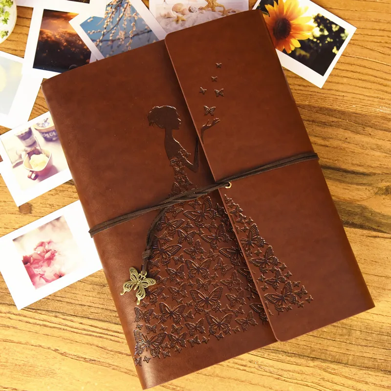 PU Leather DIY Tie Butterfly Girl Hand Album Baby Paste Growth Couples Gift DIY Handmade Album Scrapbook Travel Souvenir Record
PU Leather DIY Tie Butterfly Girl Hand Album Baby Paste Growth Couples Gift DIY Handmade Album Scrapbook Travel Souvenir Record