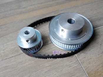 Timing belt pulleys HTD3M (2:1) 40T 20T Teeth Transmission Synchronous belt deceleration suite Engraving Machine Parts
Timing belt pulleys HTD3M (2:1) 40T 20T Teeth Transmission Synchronous belt deceleration suite Engraving Machine Parts
