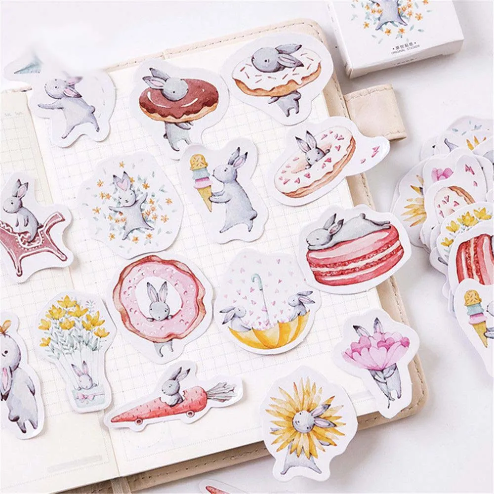 45pcs/pack Month Rabbit Cute Diary Paper Mini Small Kawaii Decor Planner Stickers Scrapbooking Flakes Stationery
45pcs/pack Month Rabbit Cute Diary Paper Mini Small Kawaii Decor Planner Stickers Scrapbooking Flakes Stationery