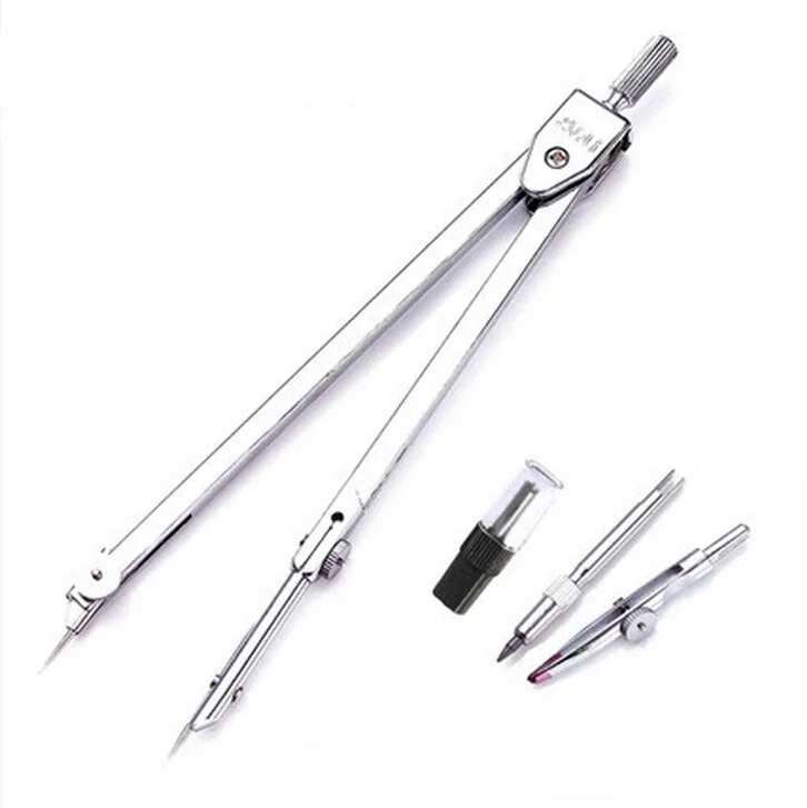 premium metal standard compasses with pencil leads high quality durable pencil compass office and school supplies DELI 8603
premium metal standard compasses with pencil leads high quality durable pencil compass office and school supplies DELI 8603