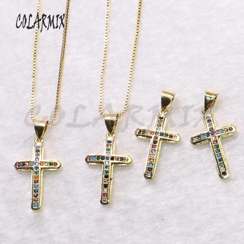 10 strands cross pendant necklace crystal cross accessories summer jewelry rainbow,zircon pendant necklace for women 9291
10 strands cross pendant necklace crystal cross accessories summer jewelry rainbow,zircon pendant necklace for women 9291