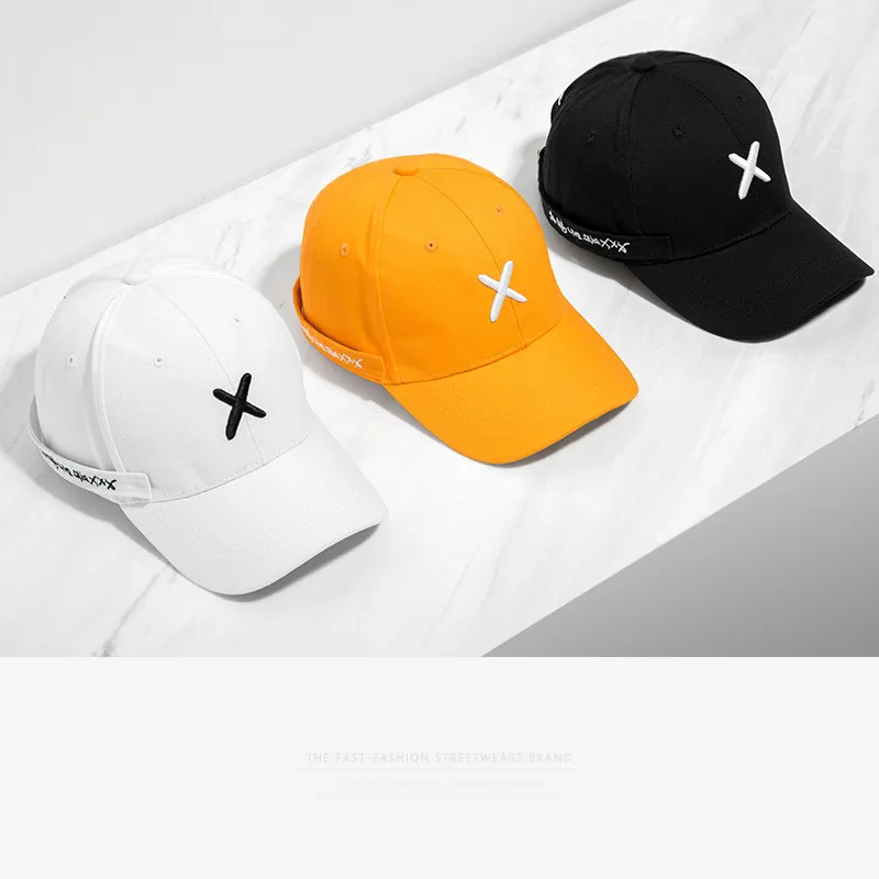 Street Hip Hop Brand English Embroidery Personalized Ribbon Men and Women Black White Orange Baseball Cap Snapback Sun Hat
Street Hip Hop Brand English Embroidery Personalized Ribbon Men and Women Black White Orange Baseball Cap Snapback Sun Hat