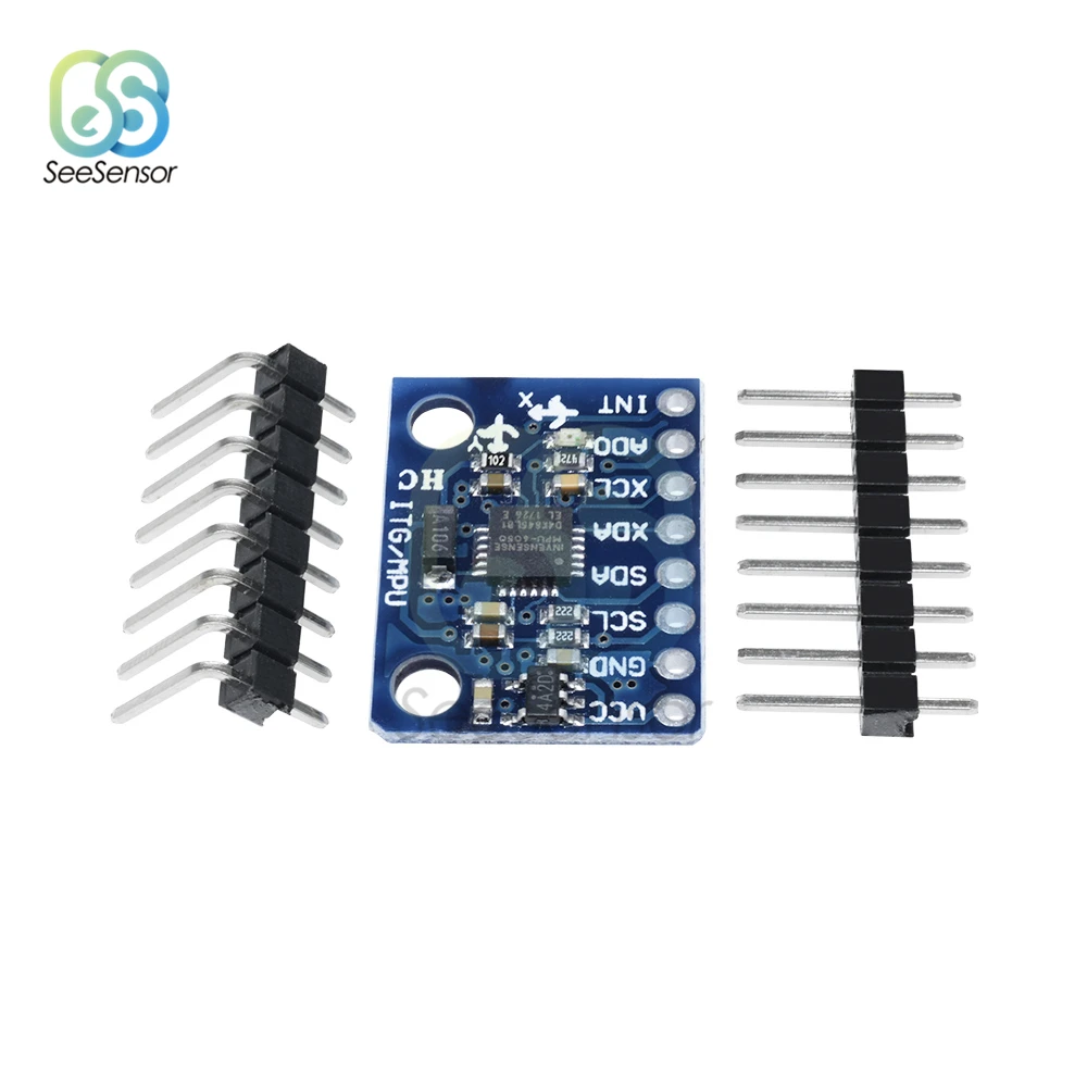 5Pcs 3-5V GY-521 MPU-6050 MPU6050 3 Axis Analog Gyroscope Sensors + 3 Axis Accelerometer Module With Pins IIC I2C communication
5Pcs 3-5V GY-521 MPU-6050 MPU6050 3 Axis Analog Gyroscope Sensors + 3 Axis Accelerometer Module With Pins IIC I2C communication