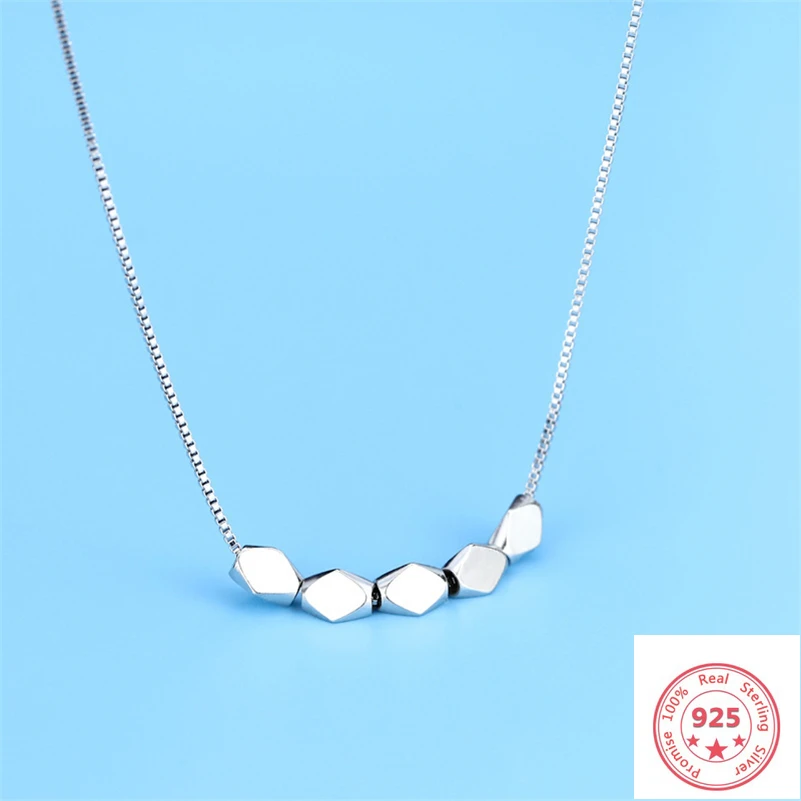 925 Sterling Silver Color Pendant Necklace Women's Fresh Simple Natural Chain Colgante De Ley 925 Jewelry Gemstone Necklaces
925 Sterling Silver Color Pendant Necklace Women's Fresh Simple Natural Chain Colgante De Ley 925 Jewelry Gemstone Necklaces