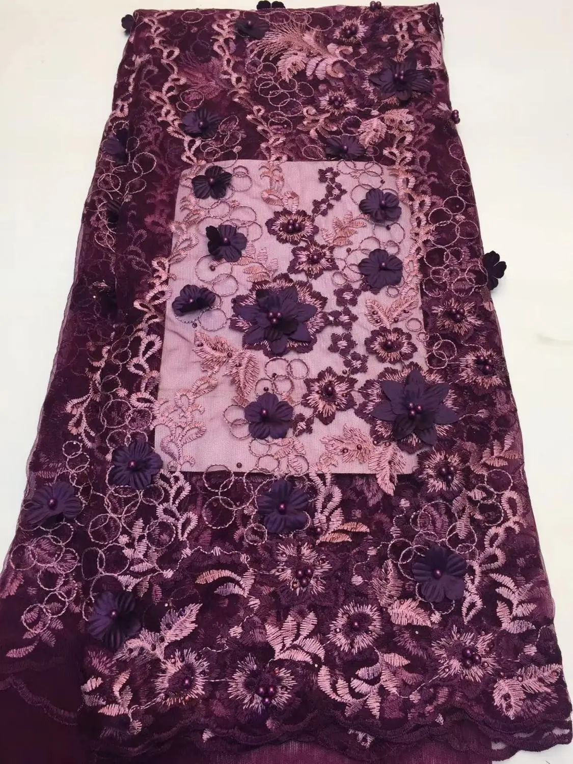 African French Lace Fabric with Beads/Stones High Quality African Tulle Lace Fabric 5 Yard Embroidered Lace Fabric
African French Lace Fabric with Beads/Stones High Quality African Tulle Lace Fabric 5 Yard Embroidered Lace Fabric