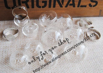 100pcs 20/25mm Half Round Glass vial pendant ring ,glass bubble pendant DIY glass liquid rings
100pcs 20/25mm Half Round Glass vial pendant ring ,glass bubble pendant DIY glass liquid rings