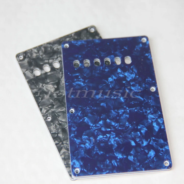 2Pcs Pearl 3Ply Cavity Cover Trem Cover 6 String Back Plate for Strat Guitar Replacement
2Pcs Pearl 3Ply Cavity Cover Trem Cover 6 String Back Plate for Strat Guitar Replacement