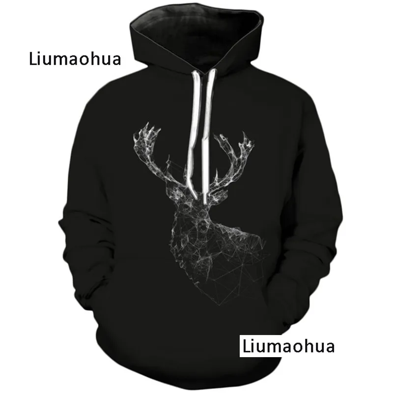 Liumaohua autumn 3d printing hoodies men/women of sika deer Sweatshirt hooded sweatshirts with Line S-5XL
Liumaohua autumn 3d printing hoodies men/women of sika deer Sweatshirt hooded sweatshirts with Line S-5XL