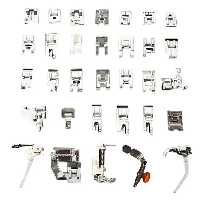 42/48/52pcs Home/Domestic Sewing Machine Feet Presser Sewing Machine Foot Sewing Accessories&Prop Kits For Brother Singer Janome
42/48/52pcs Home/Domestic Sewing Machine Feet Presser Sewing Machine Foot Sewing Accessories&Prop Kits For Brother Singer Janome