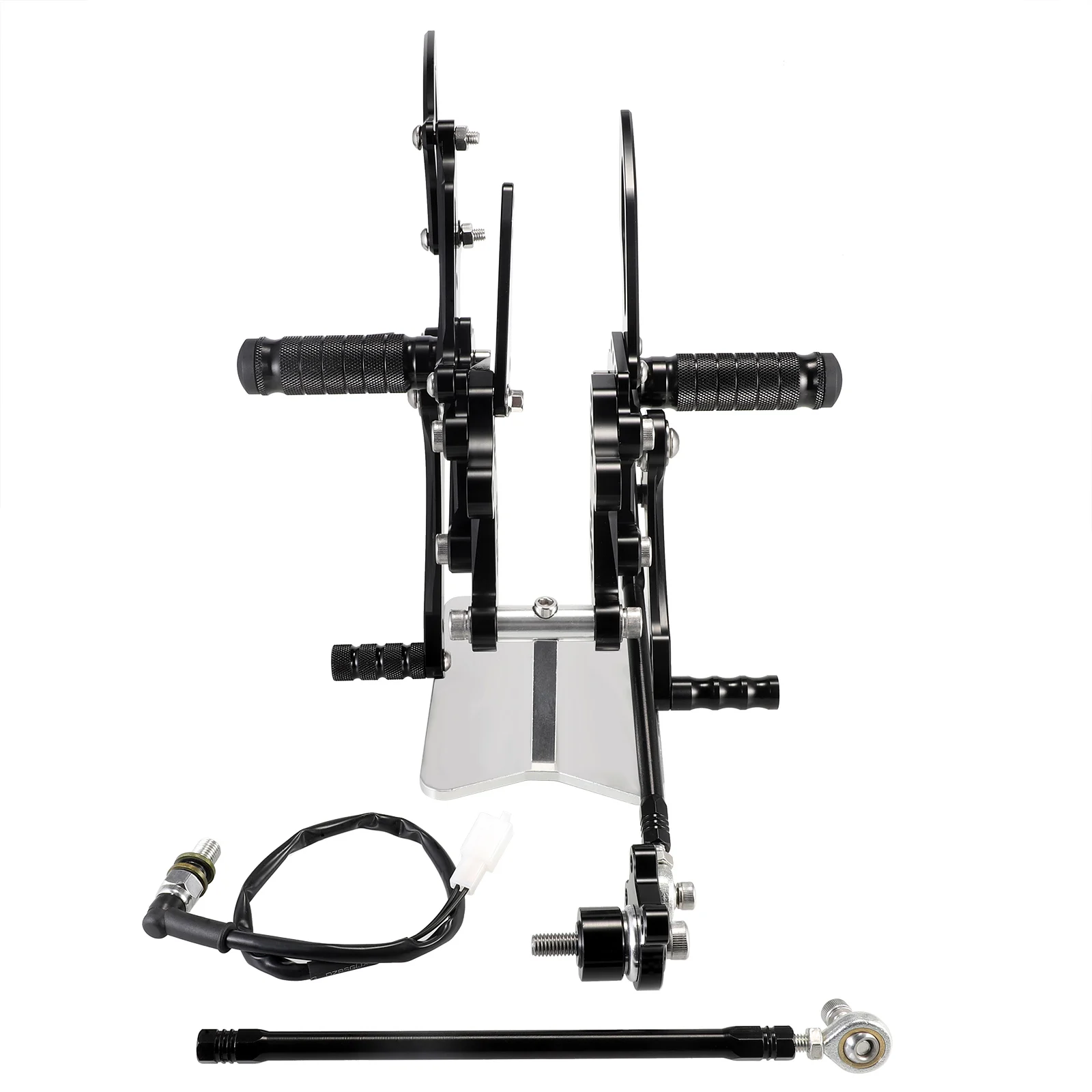 Motorcycle Accessories Black CNC Adjustable Rearsets Foot Rest Sets Foot Pegs For HONDA CBR600RR 2003 2004 2005 2006
Motorcycle Accessories Black CNC Adjustable Rearsets Foot Rest Sets Foot Pegs For HONDA CBR600RR 2003 2004 2005 2006