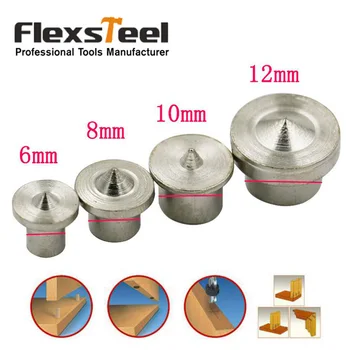 4pcs Dowel Centre Point Pin Set 6/8/10/12mm Dowel Tenon Center Set Transfer Plugs Woodworking Wood Drill Tool Accessories
4pcs Dowel Centre Point Pin Set 6/8/10/12mm Dowel Tenon Center Set Transfer Plugs Woodworking Wood Drill Tool Accessories
