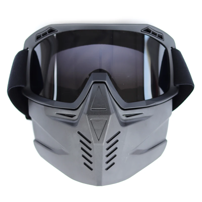 Motorcycle Goggles Mask W/ Detachable Face Shield