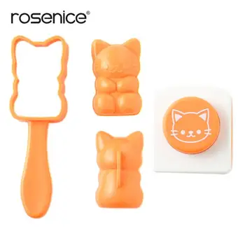 Cat Shape Sushi Mold Rice Mold Onigiri Maker Mold with Roasted Seaweed Embossers DIY Kitchen Tool Set
Cat Shape Sushi Mold Rice Mold Onigiri Maker Mold with Roasted Seaweed Embossers DIY Kitchen Tool Set