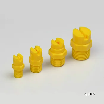 4 pcs Plastic Flat Fan Nozzle Industrial factory cleaning dust removal nozzle Spray nozzle 1/8 inch 1/4 inch 3/8 inch 1/2 inch
4 pcs Plastic Flat Fan Nozzle Industrial factory cleaning dust removal nozzle Spray nozzle 1/8 inch 1/4 inch 3/8 inch 1/2 inch
