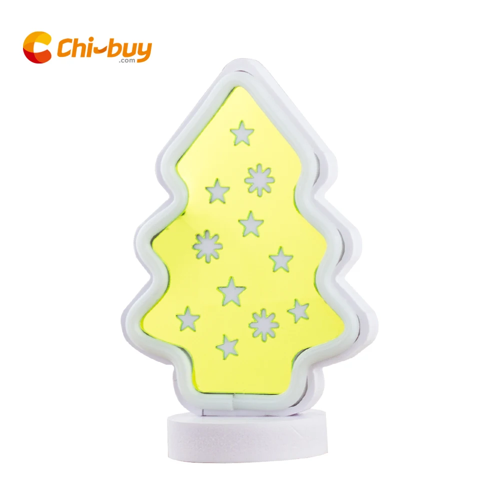 Chi-buy Christmas tree LED Neon Table Light Sign Desktop Neon Decoration Home Decoration creative gifts
Chi-buy Christmas tree LED Neon Table Light Sign Desktop Neon Decoration Home Decoration creative gifts