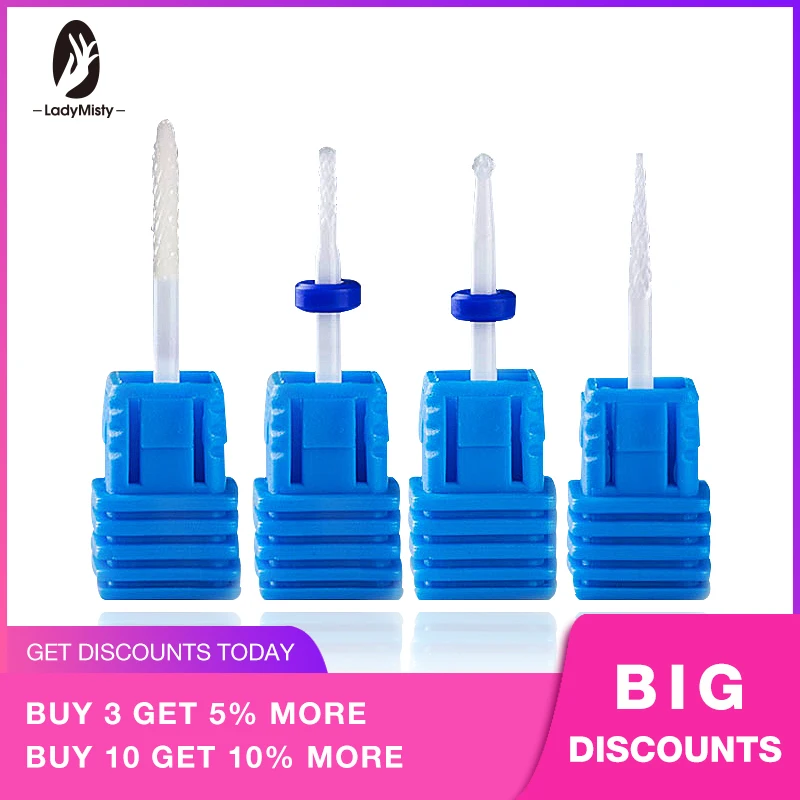 Ladymisty Small Cone Ceramic Cutter Nail Drill Bit Milling Cutter For Electric Drill File Manicure Pedicure Machine Device Tools
Ladymisty Small Cone Ceramic Cutter Nail Drill Bit Milling Cutter For Electric Drill File Manicure Pedicure Machine Device Tools