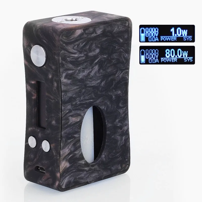 Original Aleader Box Killer 80W BF Bottom Feeder Resin Single 18650 Squonk TC VW Variable Wattage Mod with 7ml Bottle Vape Mod
Original Aleader Box Killer 80W BF Bottom Feeder Resin Single 18650 Squonk TC VW Variable Wattage Mod with 7ml Bottle Vape Mod